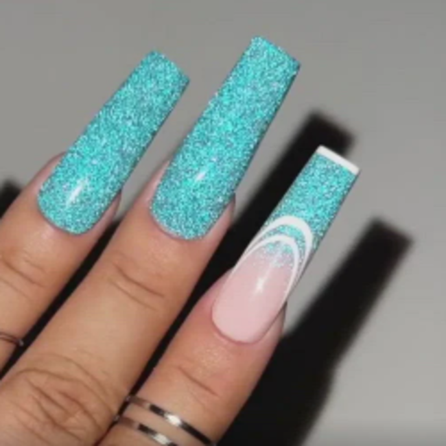 Kiara Sky - Diamond FX Reflective Acrylic - 06 You Blue It - 1 oz