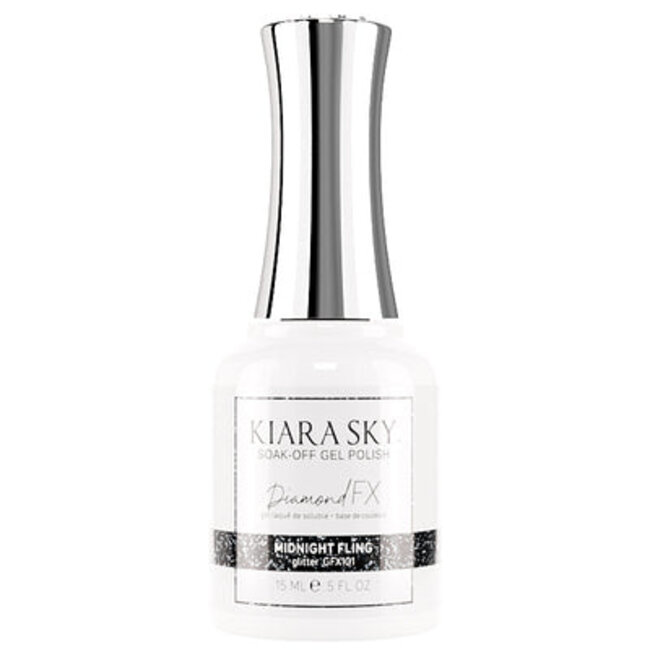 Kiara Sky - Diamond FX Reflective Gel - 101 Midnight Fling - 0.5 oz