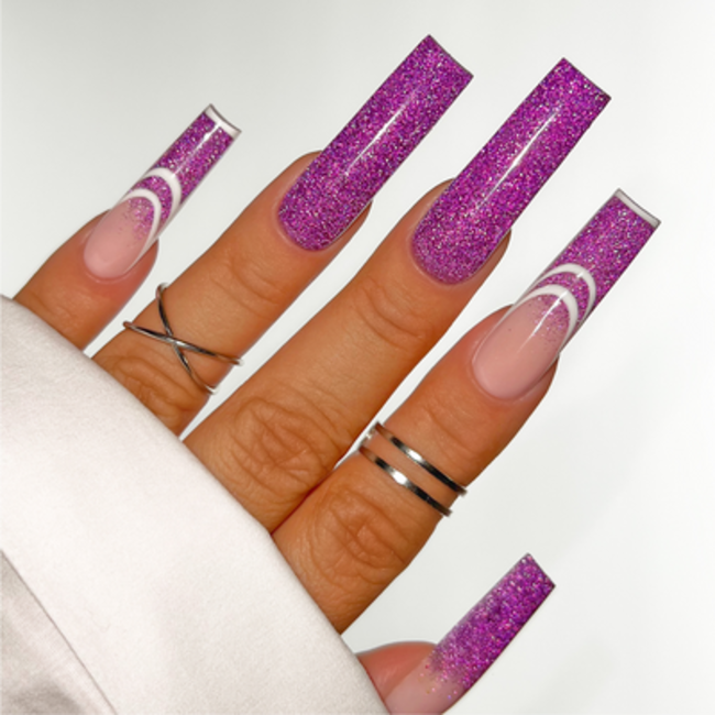 Kiara Sky Kiara Sky - Diamond FX Reflective Acrylic - 04 Grape Idea! - 1 oz