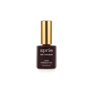 Apres Apres - Gel Couleur - 298 Never Bordeaux You - 0.5 oz