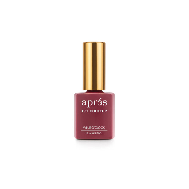 Apres - Gel Couleur - 287 Wine O'Clock - 0.5 oz