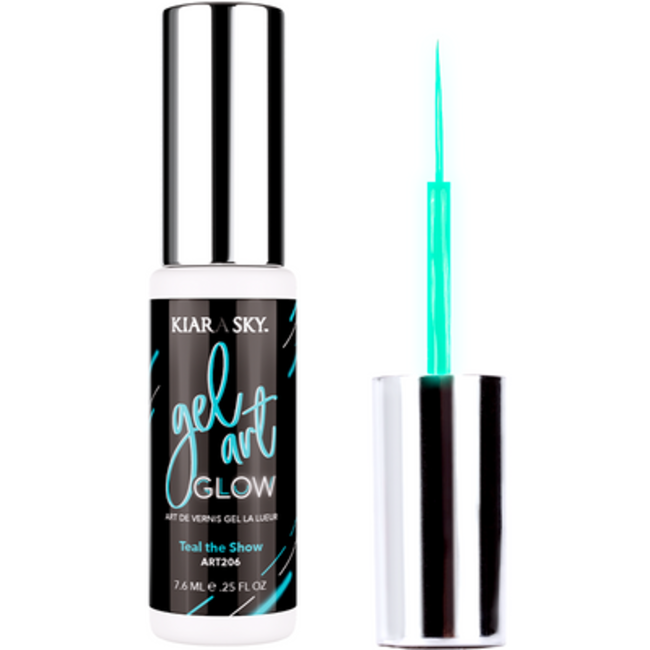 Kiara Sky - GLOW Gel Liner -  206 Teal the Show