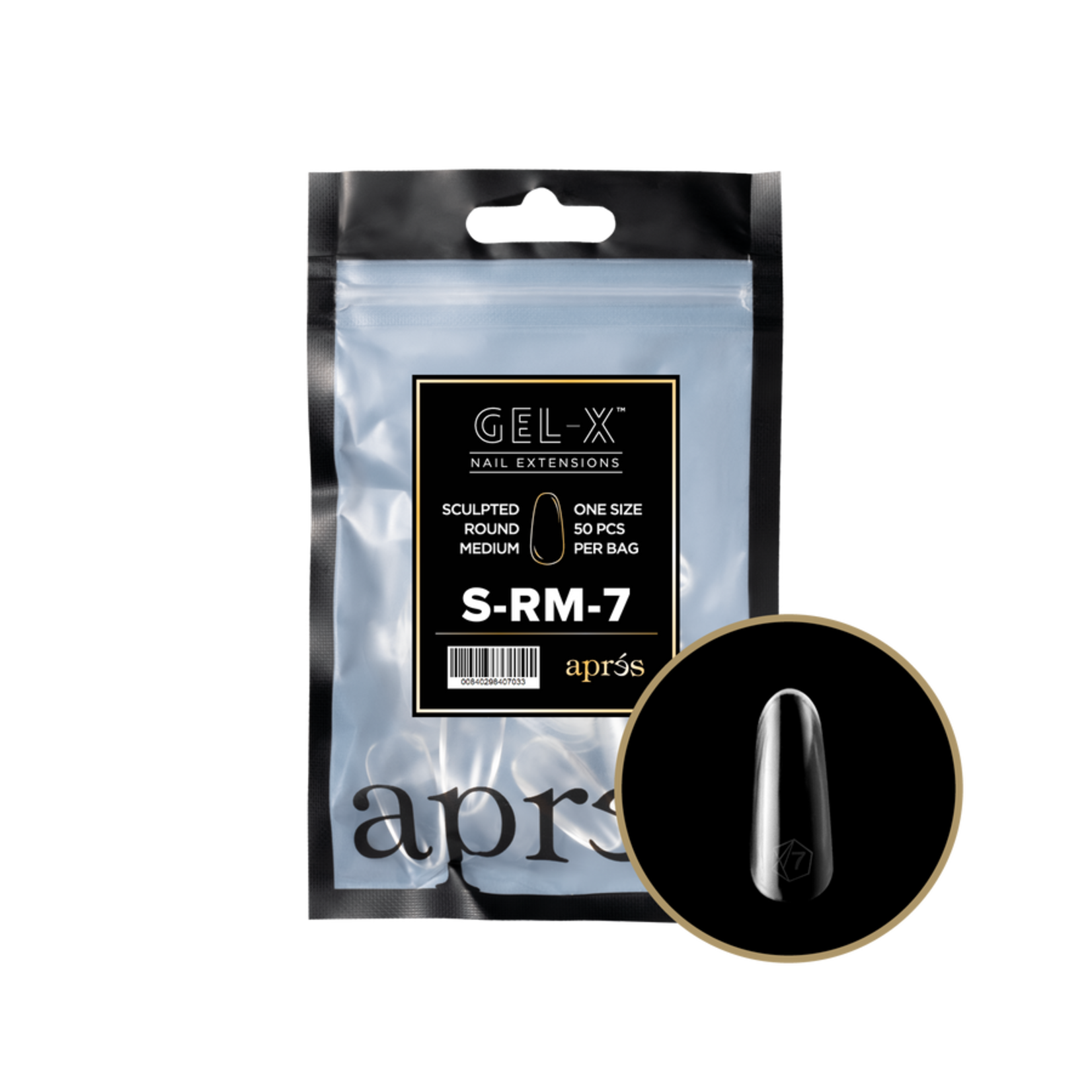 Apres Apres - Refill Bags - Sculpted - Round Medium - #7