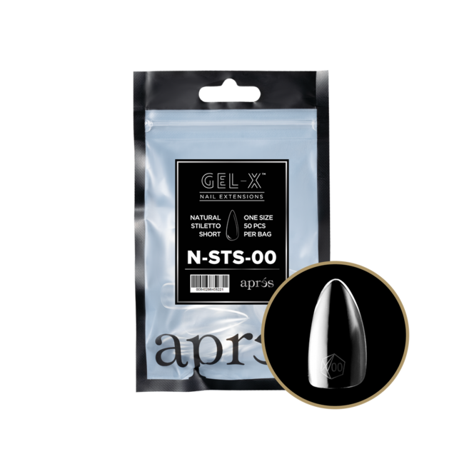 Apres Apres - Refill Bags - Natural - Stiletto Short - #00