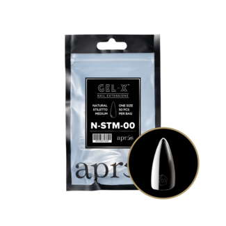 Apres Apres - Refill Bags - Natural - Stiletto Medium - #00