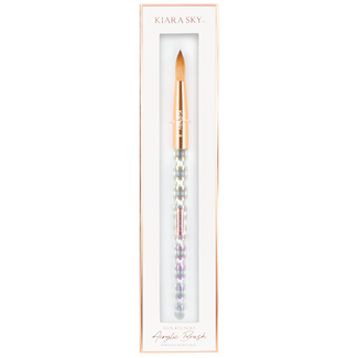 Kiara Sky Kiara Sky - Acrylic Kolinsky Brush - Iridescent - Size 8