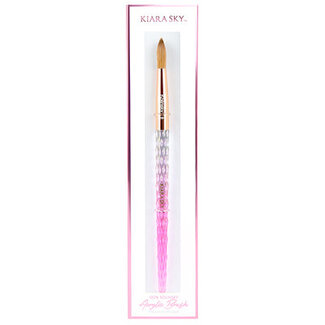 Kiara Sky Kiara Sky - Acrylic Kolinsky Brush - Pink - Size 8