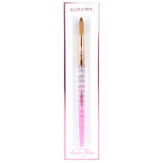 Kiara Sky Kiara Sky - Acrylic Kolinsky Brush - Pink - Size 12