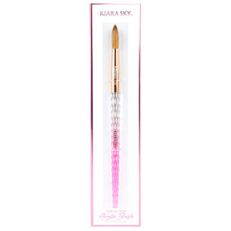 Kiara Sky Kiara Sky - Acrylic Kolinsky Brush - Pink - Size 10