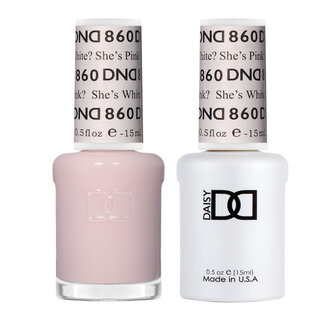 DND DND - 0 860 - She's White?  She's Pink? - DUO Polish