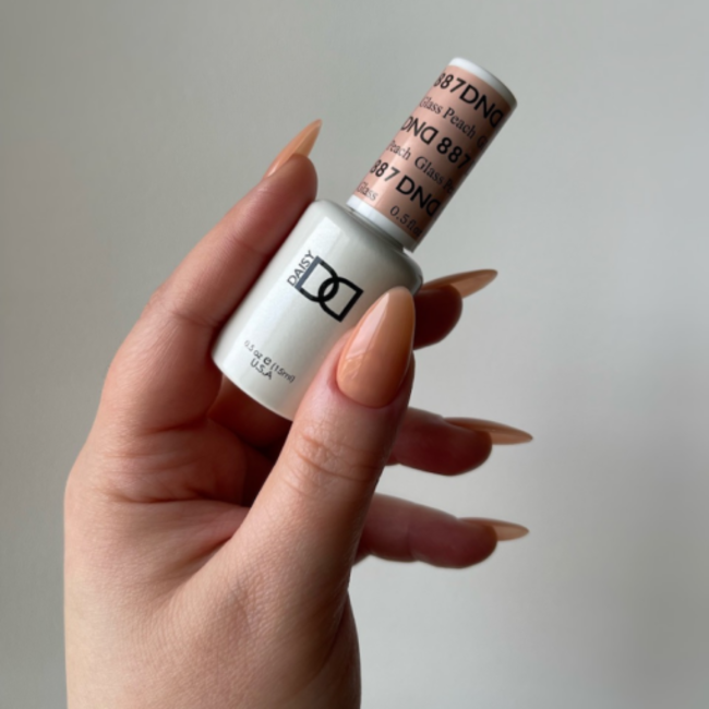 DND DND - 0 887 - Glass Peach - DUO Polish