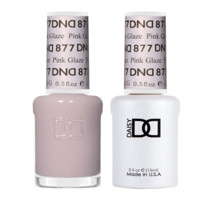 DND - 0 877 - Pink Glaze - DUO Polish