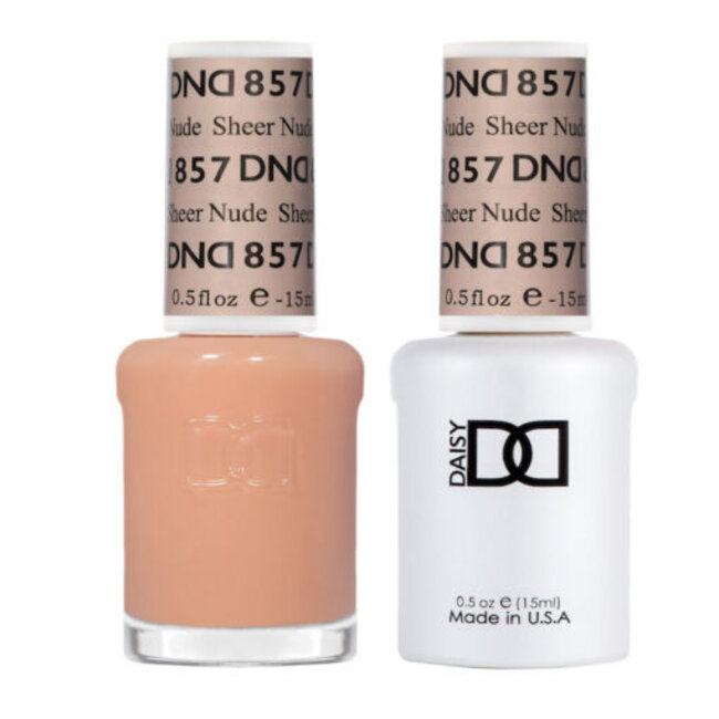 DND - 0 857 - Sheer Nude - DUO Polish