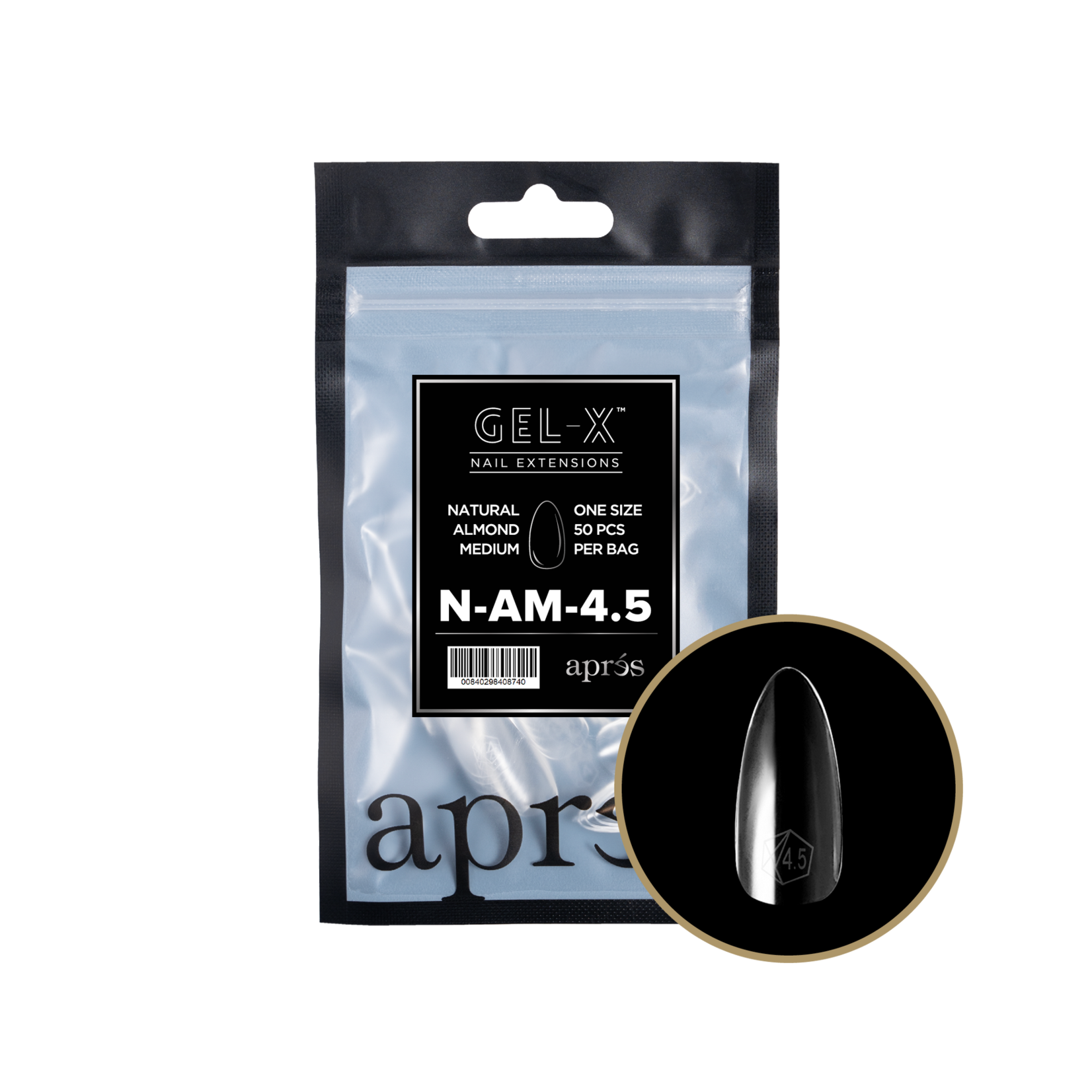 Apres Apres - Refill Bags - Natural - Almond Medium - #4.5