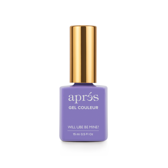 Apres - Gel Couleur - 338 Will Ube Be Mine? - 0.5 oz