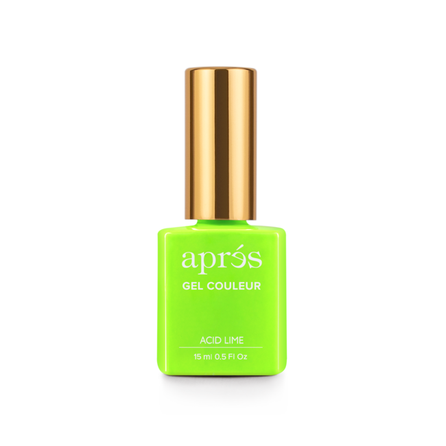 Apres - Gel Couleur - J18 Acid Lime - 0.5 oz