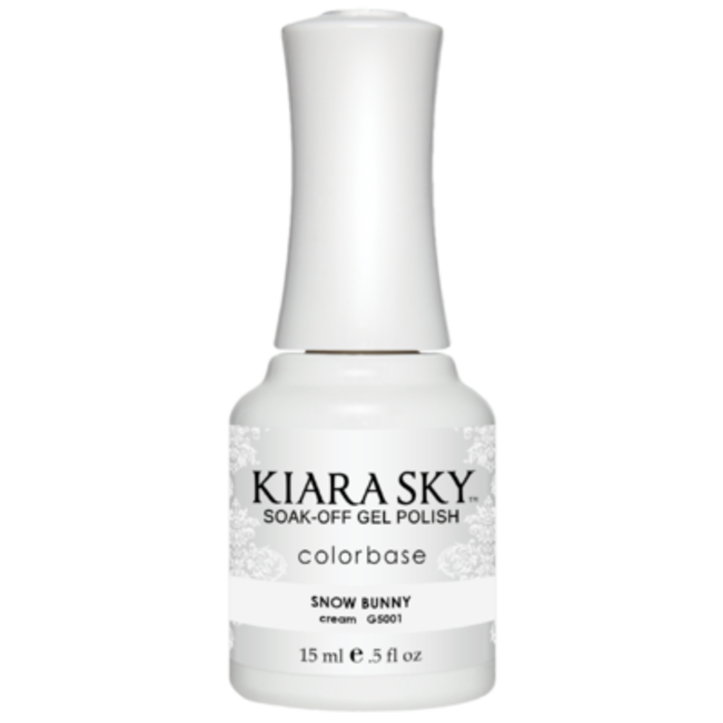 Kiara Sky - 5001 - Gel - Snow Bunny - 0.5 oz