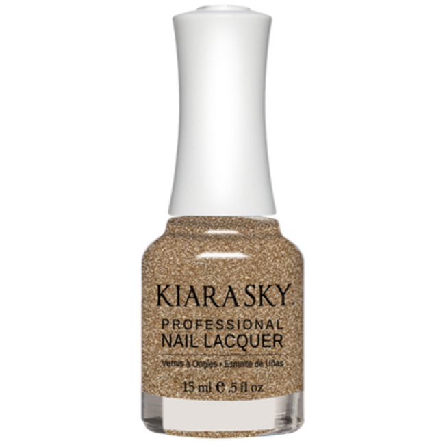 Kiara Sky Kiara Sky - 5017 - Lacquer - Dripping in Gold - 0.5 oz