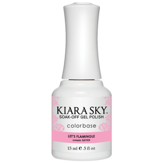 Kiara Sky - 5103 - Gel -  Lets Flamingle  - 0.5 oz