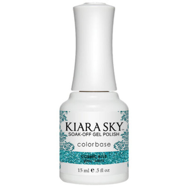Kiara Sky - 5075 - Gel - Cosmic Blue - 0.5 oz