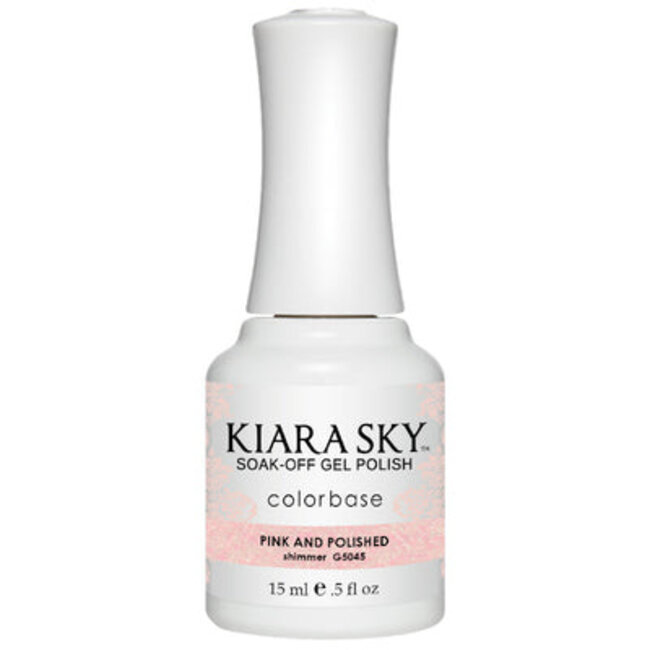 Kiara Sky - 5045 - Gel - Pink and Polished - 0.5 oz