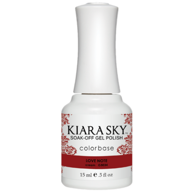 Kiara Sky - 5034 - Gel - Love Note - 0.5 oz