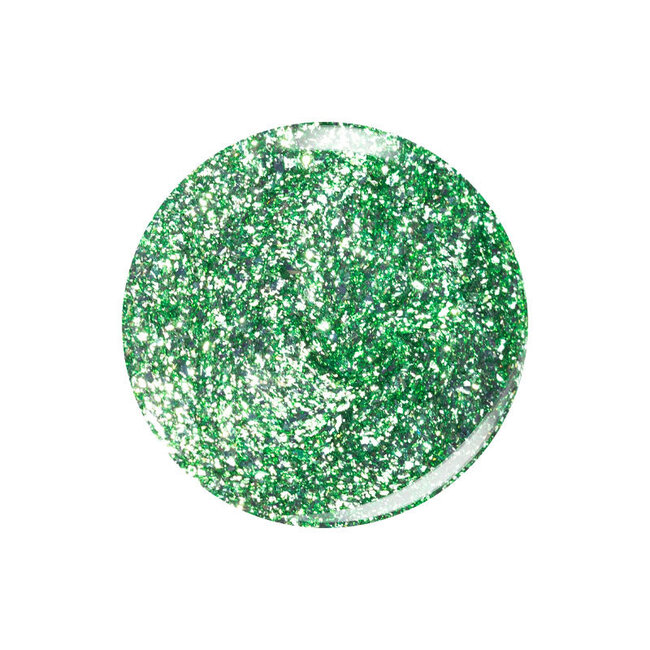 Kiara Sky - Platinum FX Glitter Gel -208 Emerald Star - 0.5 oz