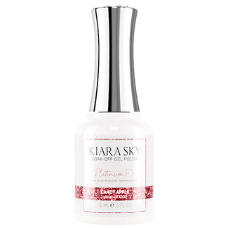 Kiara Sky Kiara Sky - Platinum FX Glitter Gel -203 Candy Apple - 0.5 oz