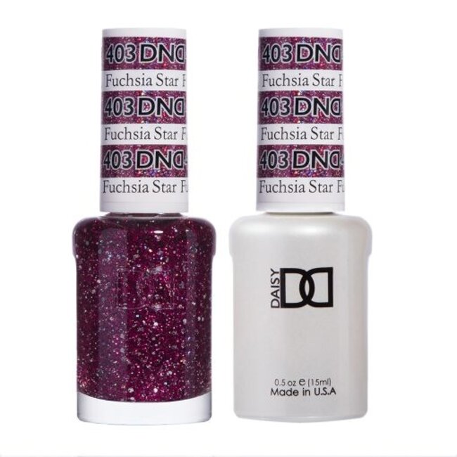 DND - 0 403 - Fuchsia Star - DUO Polish