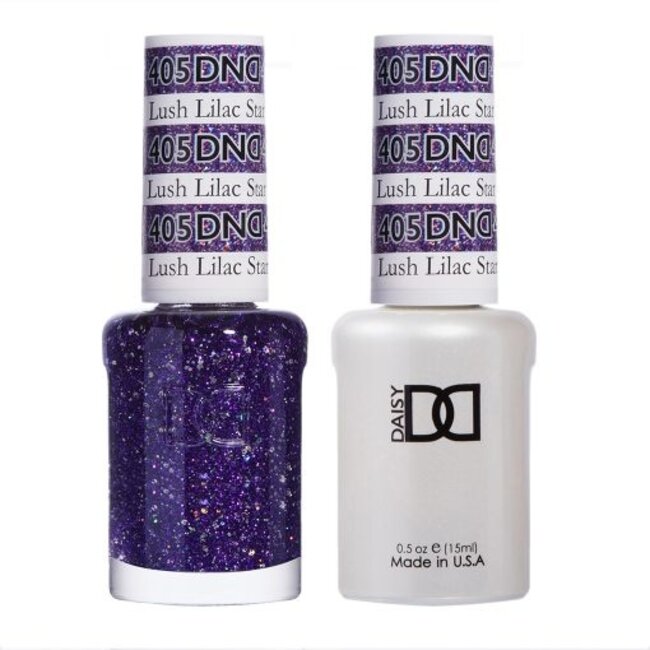 DND - 0 405 - Lush Lilac Star - DUO Polish