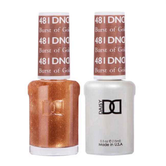 DND - 0 481 - Burst of Gold - DUO Polish