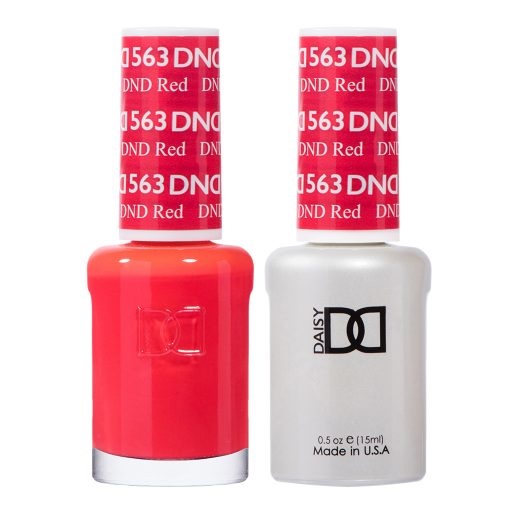 DND - 563 - DND Red - DUO Polish - The Studio - Nail and Beauty Supply