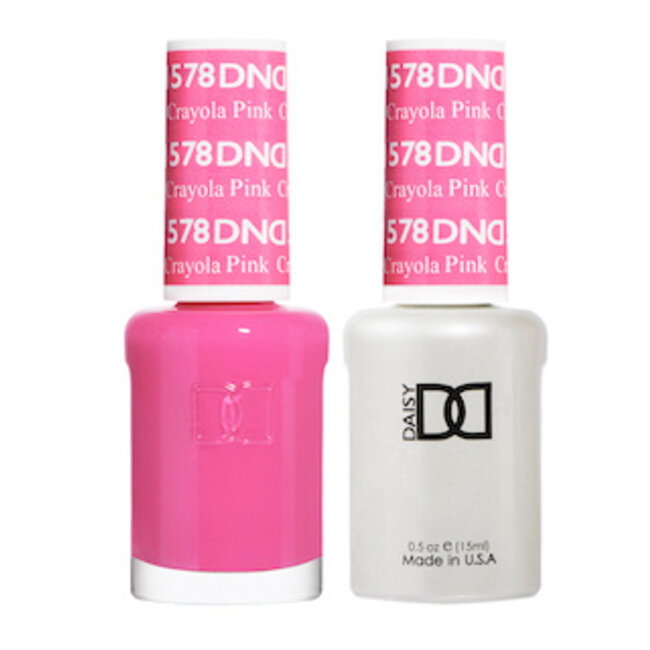 DND - 0 578 - Crayola Pink - DUO Polish
