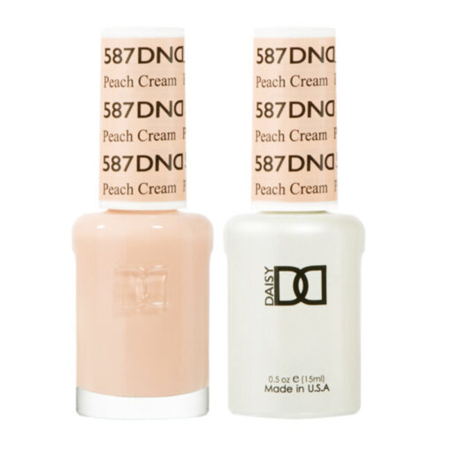 DND - 0 587 - Peach Cream - DUO Polish