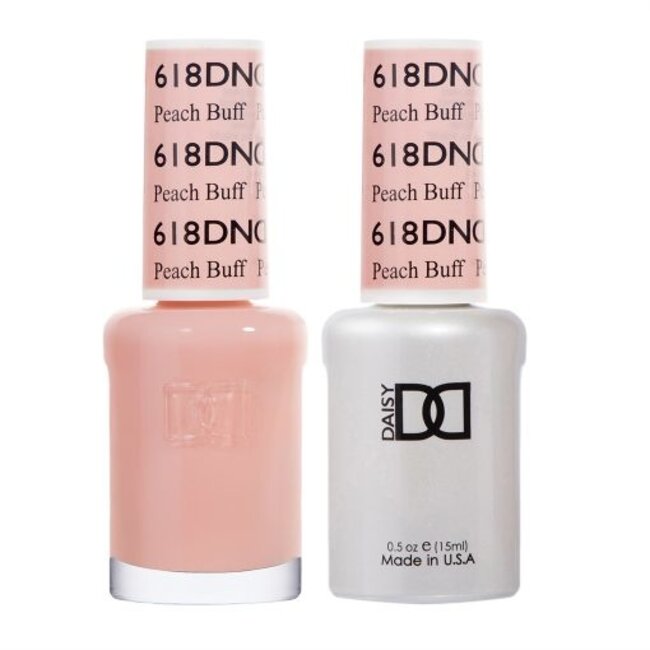 DND - 0 618 - Peach Buff - DUO Polish