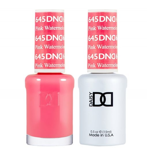 DND - 645 - Pink Watermelon - DUO Polish - The Studio - Nail and