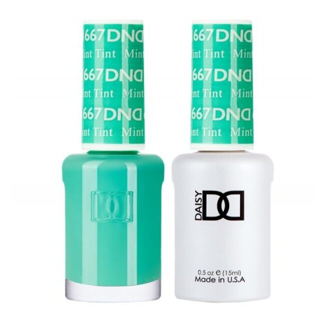 DND - 0 667 - Mint Tint - DUO Polish