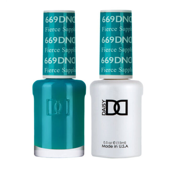 DND DND - 0 669 - Fierce Sapphire - DUO Polish
