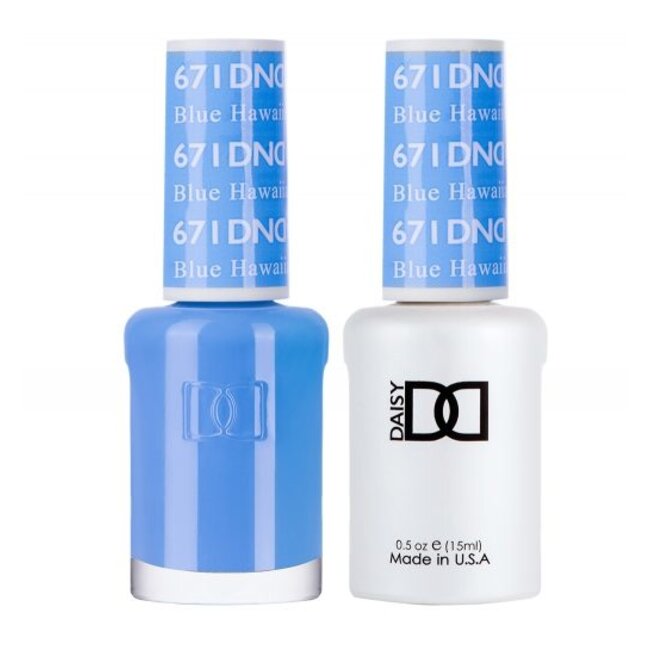 DND - 0 671 - Blue Hawaiian - DUO Polish