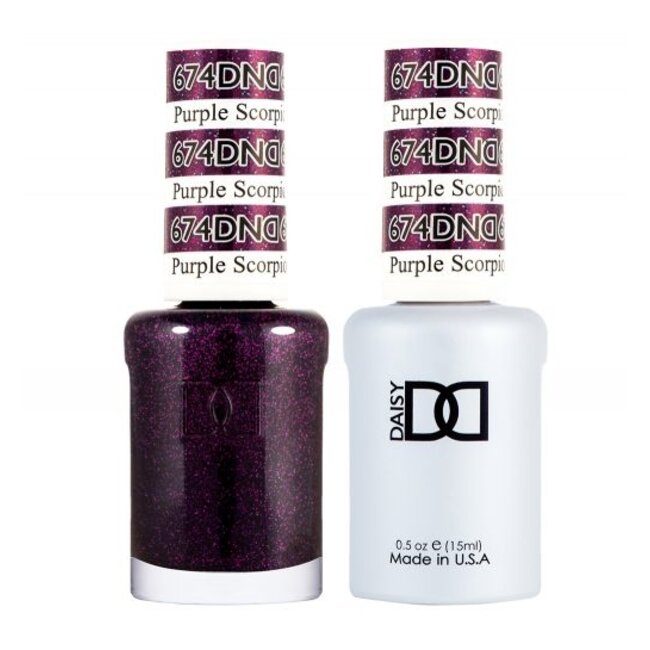 DND - 0 674 - Purple Scorpio - DUO Polish