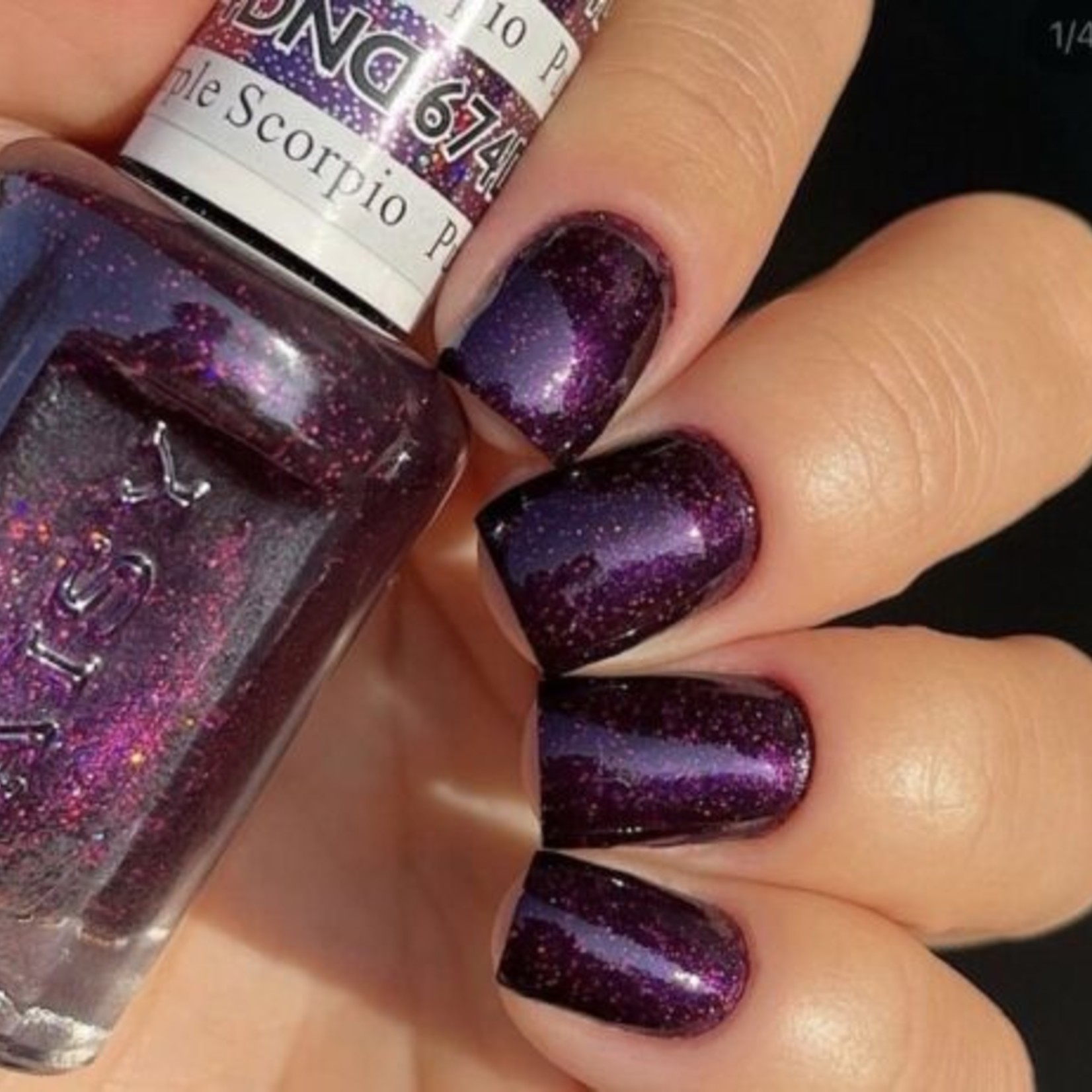 DND DND - 0 674 - Purple Scorpio - DUO Polish