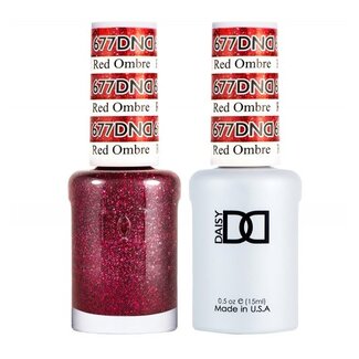 DND DND - 0 677 - Red Ombre - DUO Polish