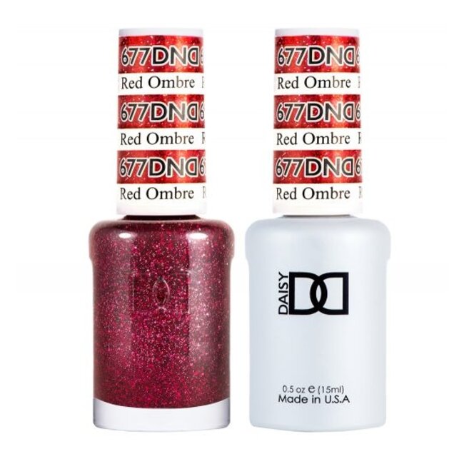 DND DND - 0 677 - Red Ombre - DUO Polish