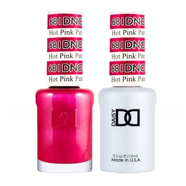 DND DND - 0 681 - Hot Pink Patrol - DUO Polish
