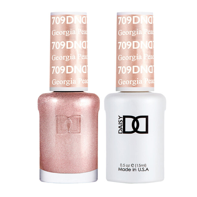 DND - 0 709 - Georgia Peach - DUO Polish