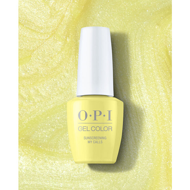 OPI OPI - P003 - Gel - Sunscreening My Calls (Summer Makes the Rules)