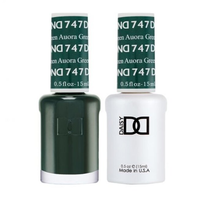 DND - 0 747 - Auora Green - DUO Polish