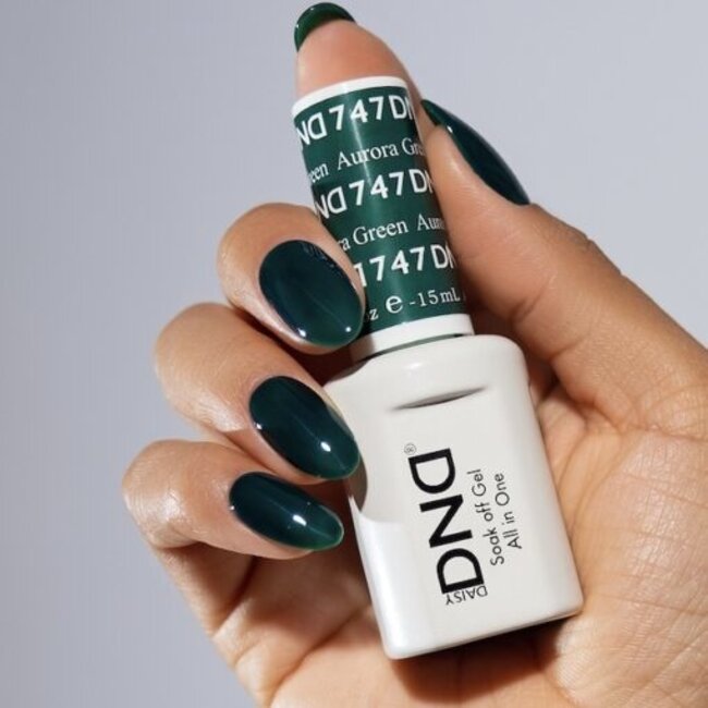 DND - 0 747 - Auora Green - DUO Polish