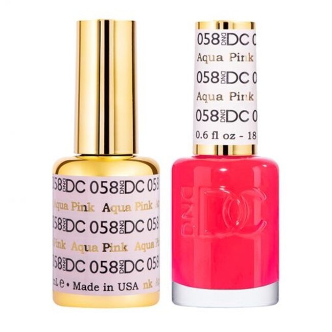 DC DC - 0 058 - Aqua Pink - DUO Polish