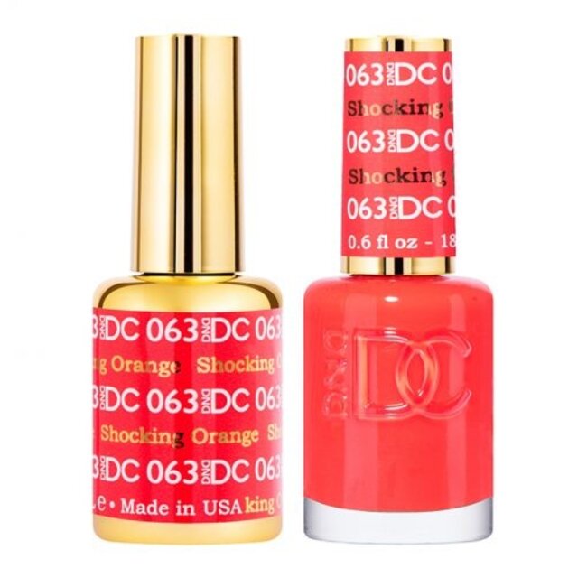 DC - 0 063 - Shocking Orange - DUO Polish